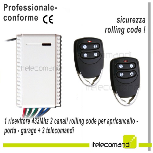 Kit ricevitore radio 2ch 2 - ricevitore,