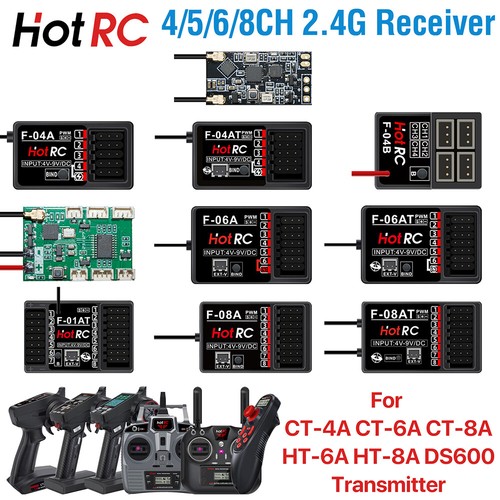 Hotrc 8ch 2 4g - hotrc, 4/5/6/8ch