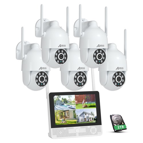 Anran monitor 4ch 2tb - monitor, nvr
