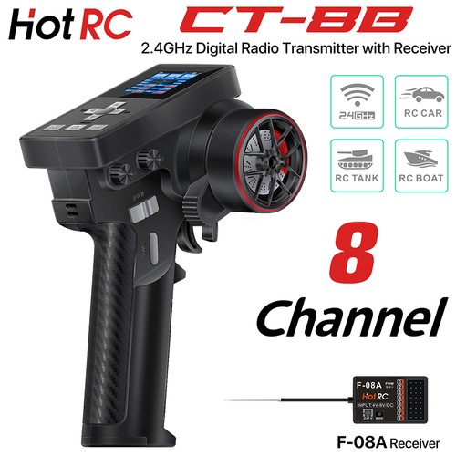 Hotrc 8ch 2 - ct-8b,